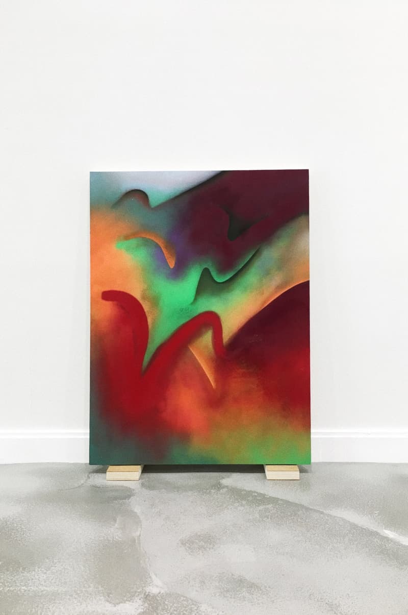 patric hanley residency elizabeth collective residency paintings artwork works on paper