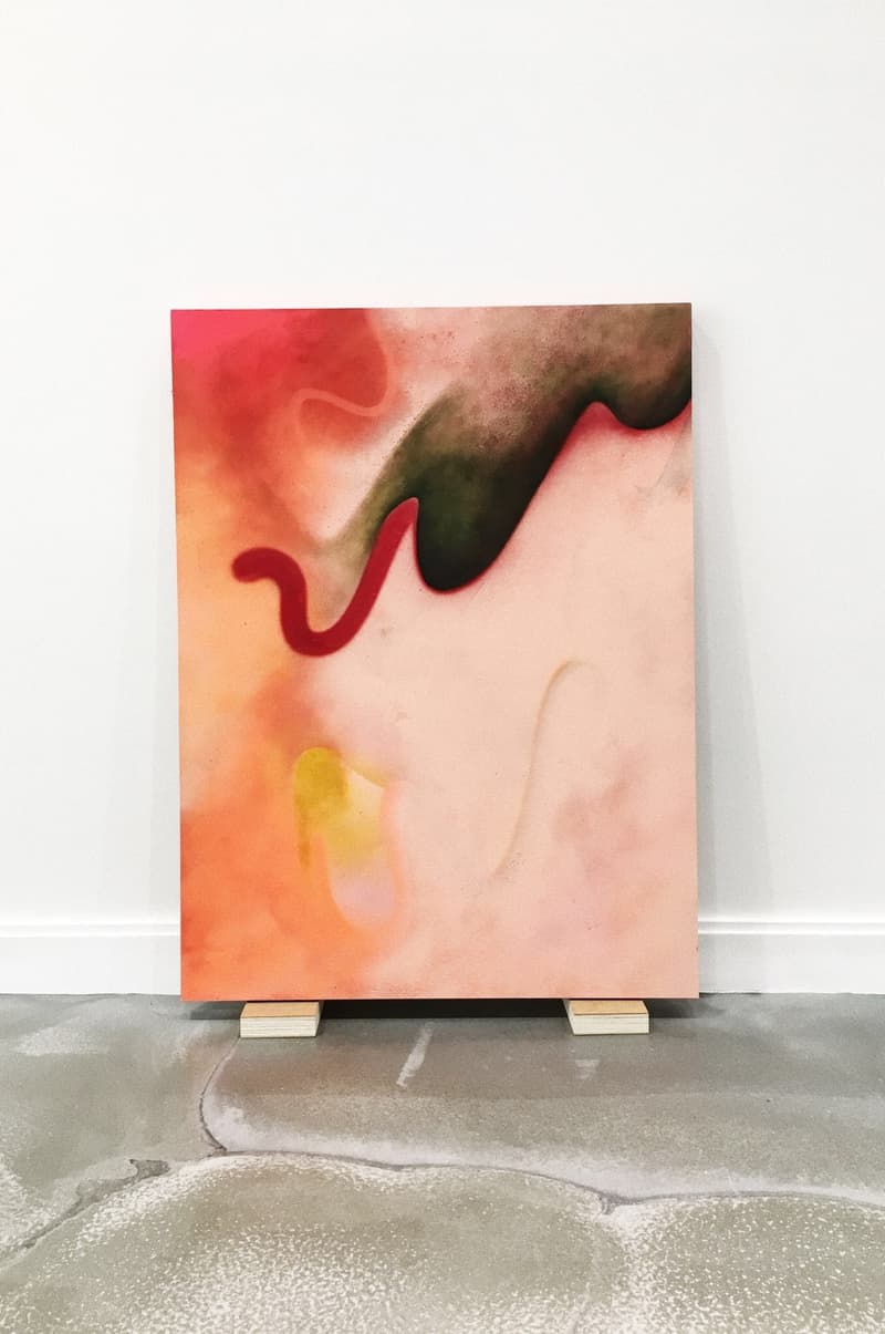 patric hanley residency elizabeth collective residency paintings artwork works on paper