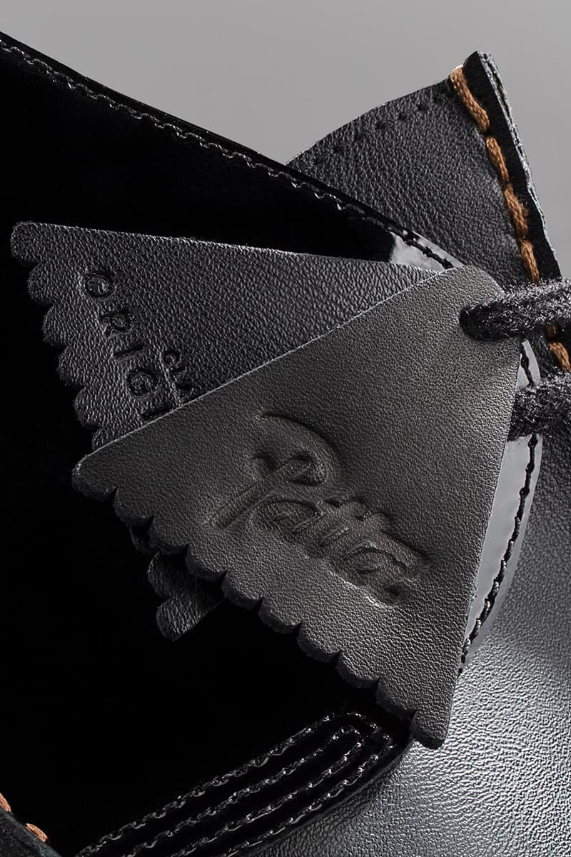 Patta x Clarks Originals Desert Trek Release Information Amsterdam London Online “Bank Robber” Shoe Footwear Trekman Logo Jamaica Culture Guillaume Schmidt Butter Soft Leather Patent White Black 