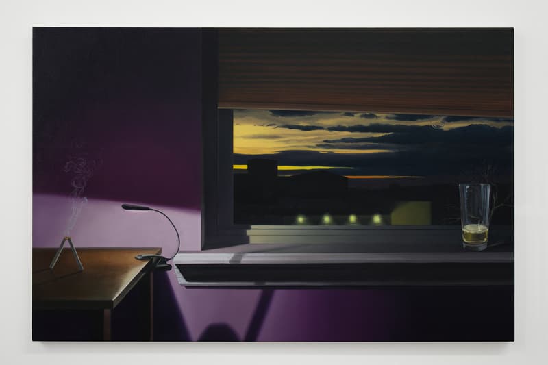 paul rouphail at home exhibition stems gallery paintings artworks interiors still lifes