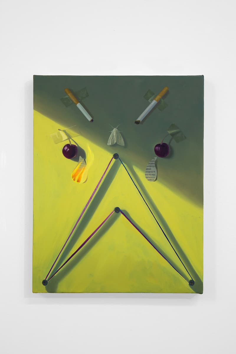 paul rouphail at home exhibition stems gallery paintings artworks interiors still lifes