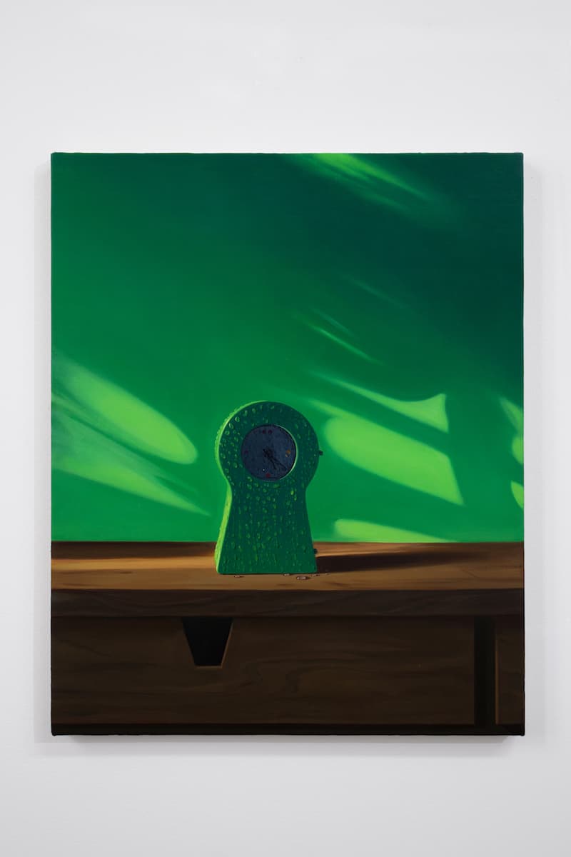 paul rouphail at home exhibition stems gallery paintings artworks interiors still lifes