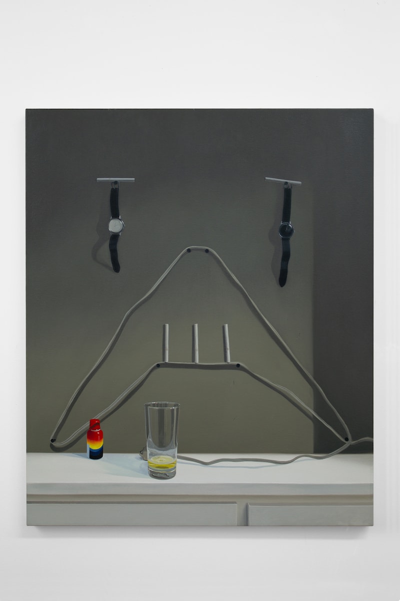 paul rouphail at home exhibition stems gallery paintings artworks interiors still lifes
