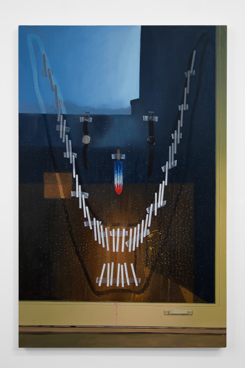 paul rouphail at home exhibition stems gallery paintings artworks interiors still lifes