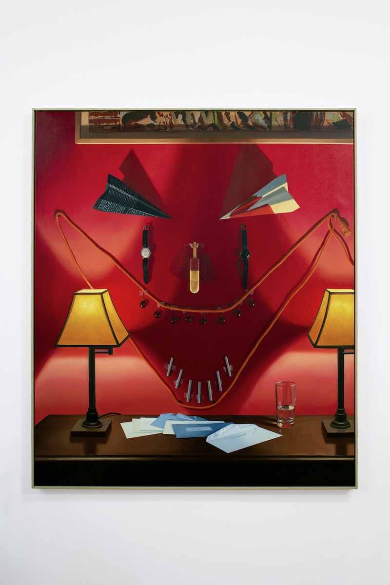 paul rouphail at home exhibition stems gallery paintings artworks interiors still lifes