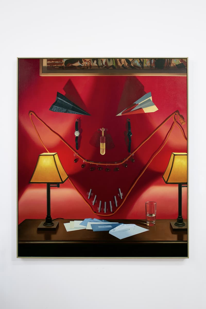 paul rouphail at home exhibition stems gallery paintings artworks interiors still lifes