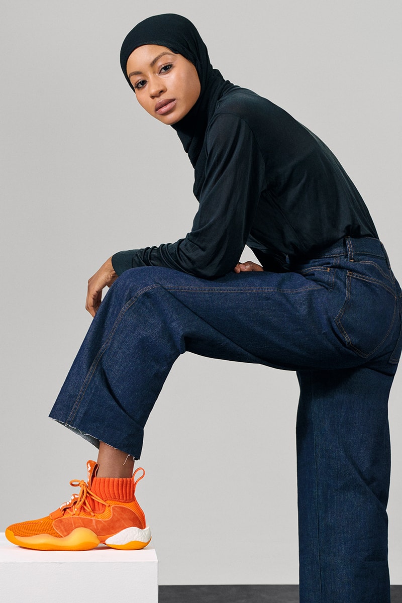 adidas originals pharrell williams collier schorr now is her time syd sneakers footwear apparel release information solar hu glide byw nmd adilette first look release information buy cop purchase reggie yates