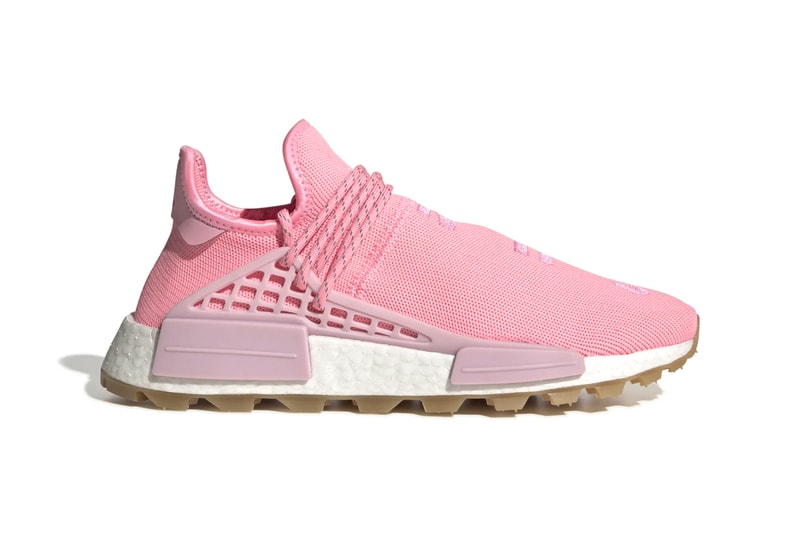 Pharrel Williams adidas Originals NMD Hu "PROUD" Pack Collection Sneaker Release Collaboration Human Race BOOST Energy Return Cushioning Caging Trail System Unit Three Stripes