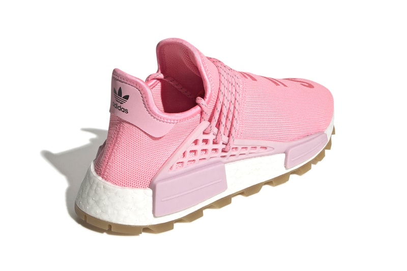 Pharrel Williams adidas Originals NMD Hu "PROUD" Pack Collection Sneaker Release Collaboration Human Race BOOST Energy Return Cushioning Caging Trail System Unit Three Stripes