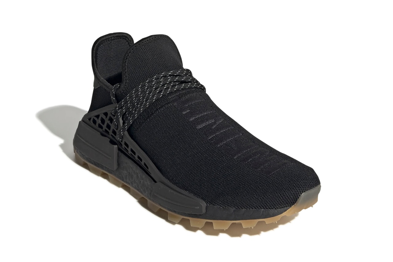 Pharrel Williams adidas Originals NMD Hu "PROUD" Pack Collection Sneaker Release Collaboration Human Race BOOST Energy Return Cushioning Caging Trail System Unit Three Stripes