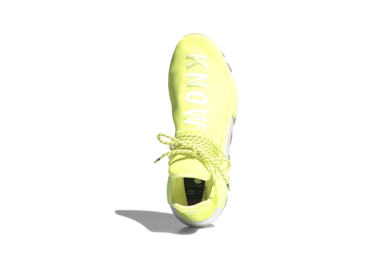 Pharrel Williams adidas Originals NMD Hu "PROUD" Pack Collection Sneaker Release Collaboration Human Race BOOST Energy Return Cushioning Caging Trail System Unit Three Stripes