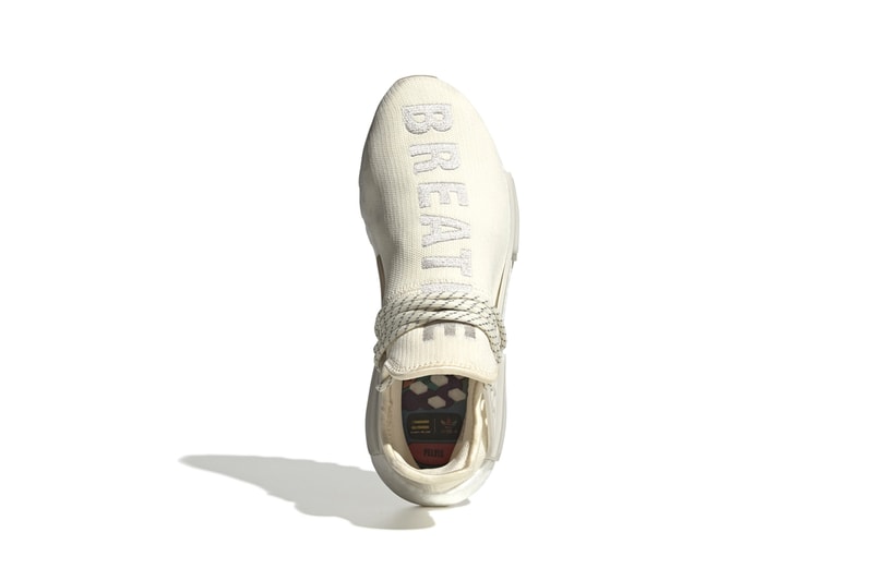 Pharrel Williams adidas Originals NMD Hu "PROUD" Pack Collection Sneaker Release Collaboration Human Race BOOST Energy Return Cushioning Caging Trail System Unit Three Stripes
