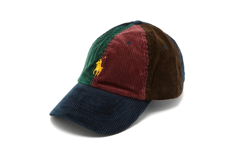 Polo Ralph Lauren Logo Embroidered Corduroy Baseball Cap Release matchesfashion