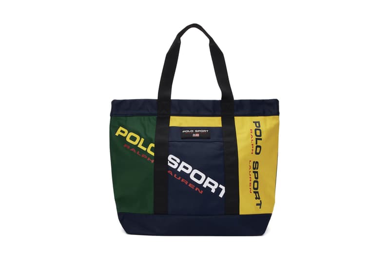 Polo Ralph Lauren Sport Bag Collection Drop Release Information Wallet Belt Navy United States of America USA Duffle Waist Fanny Pack Crossbody Nylon Twill Canvas Tote Bags