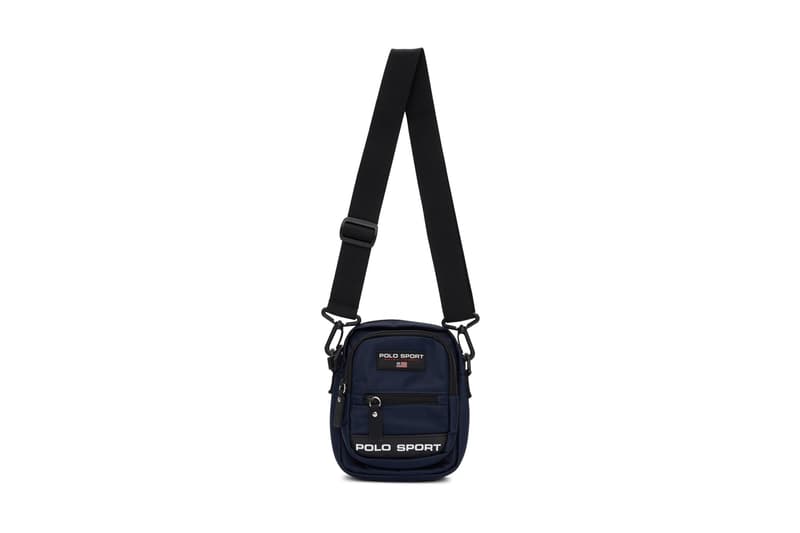 Polo Ralph Lauren Sport Bag Collection Drop Release Information Wallet Belt Navy United States of America USA Duffle Waist Fanny Pack Crossbody Nylon Twill Canvas Tote Bags