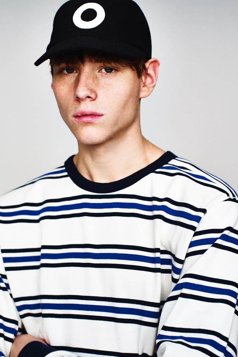 Pop Trading Company Fall/Winter 2019 Lookbook Hoodies Jackets Bucket Hats Long Sleeves Gray Blue Green Orange Flannel White Stripes