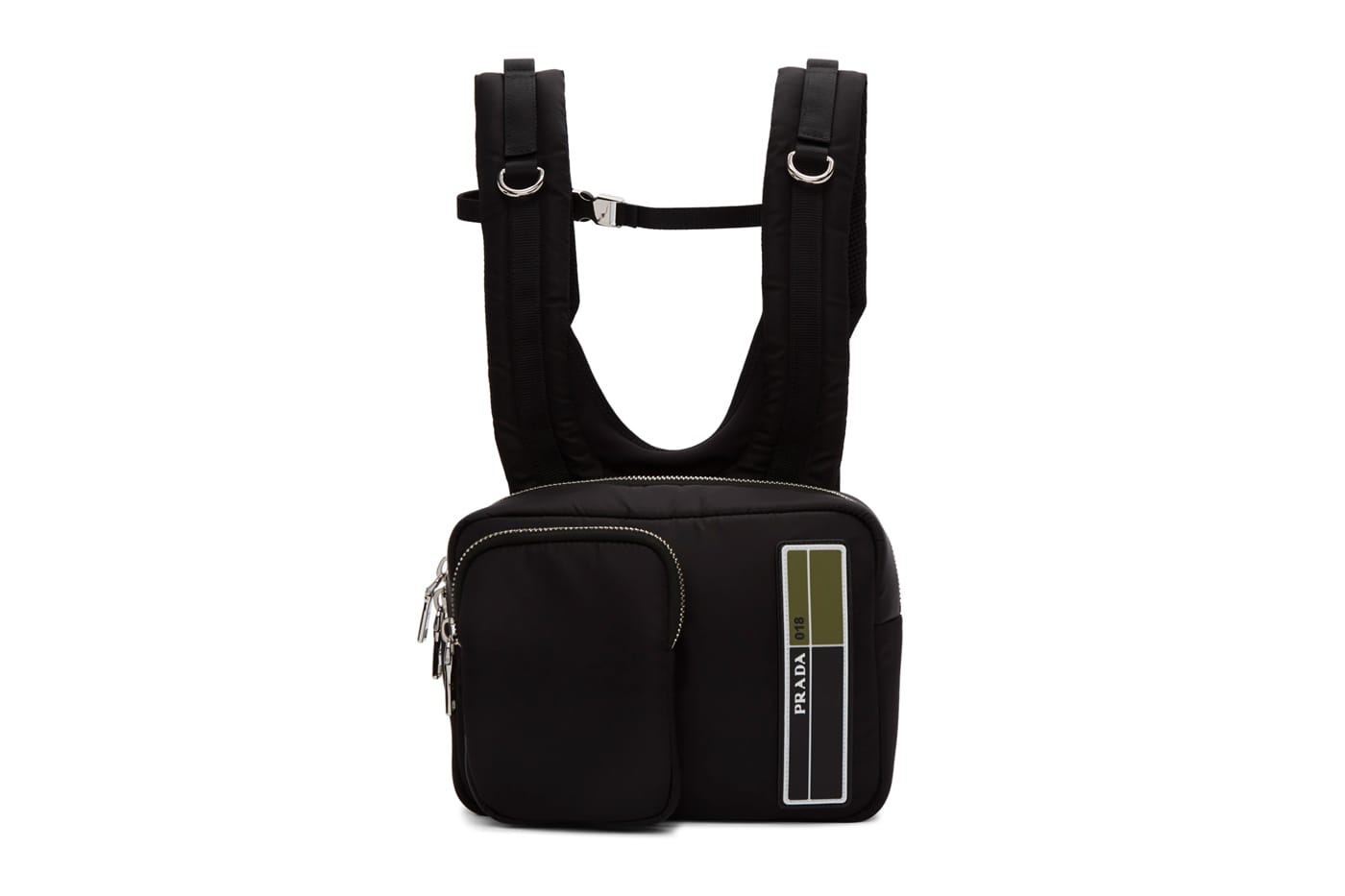 Prada Black Technical Backpack Release 