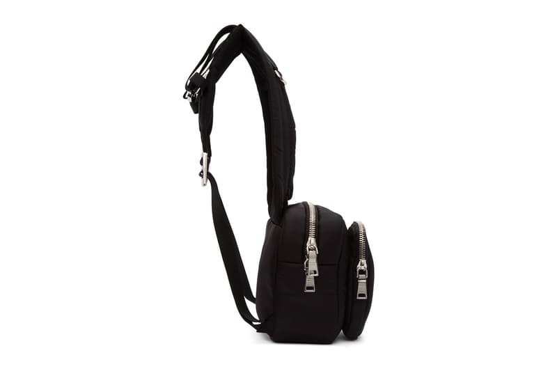 Prada Black Technical Backpack Release accessories 