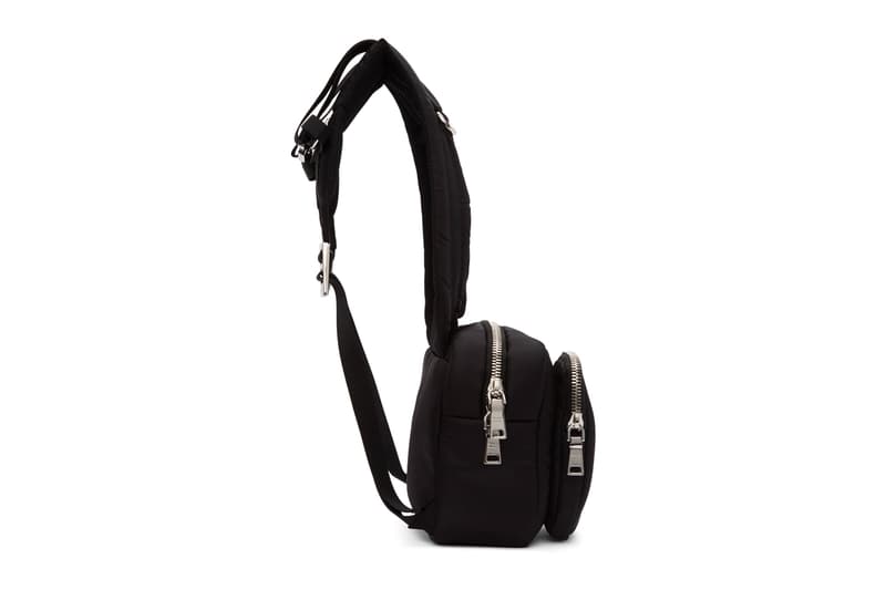 Prada Black Technical Backpack Release accessories