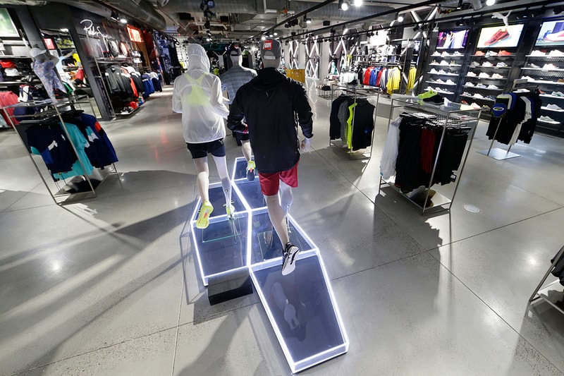 Look Inside PUMA New 5th Avenue Flagship Store NYC Retail Athletic Footwear Apparel Chinatown Market University Customization NBA2 F1 Racing Simulator Bob Philion Bjoern Gulden