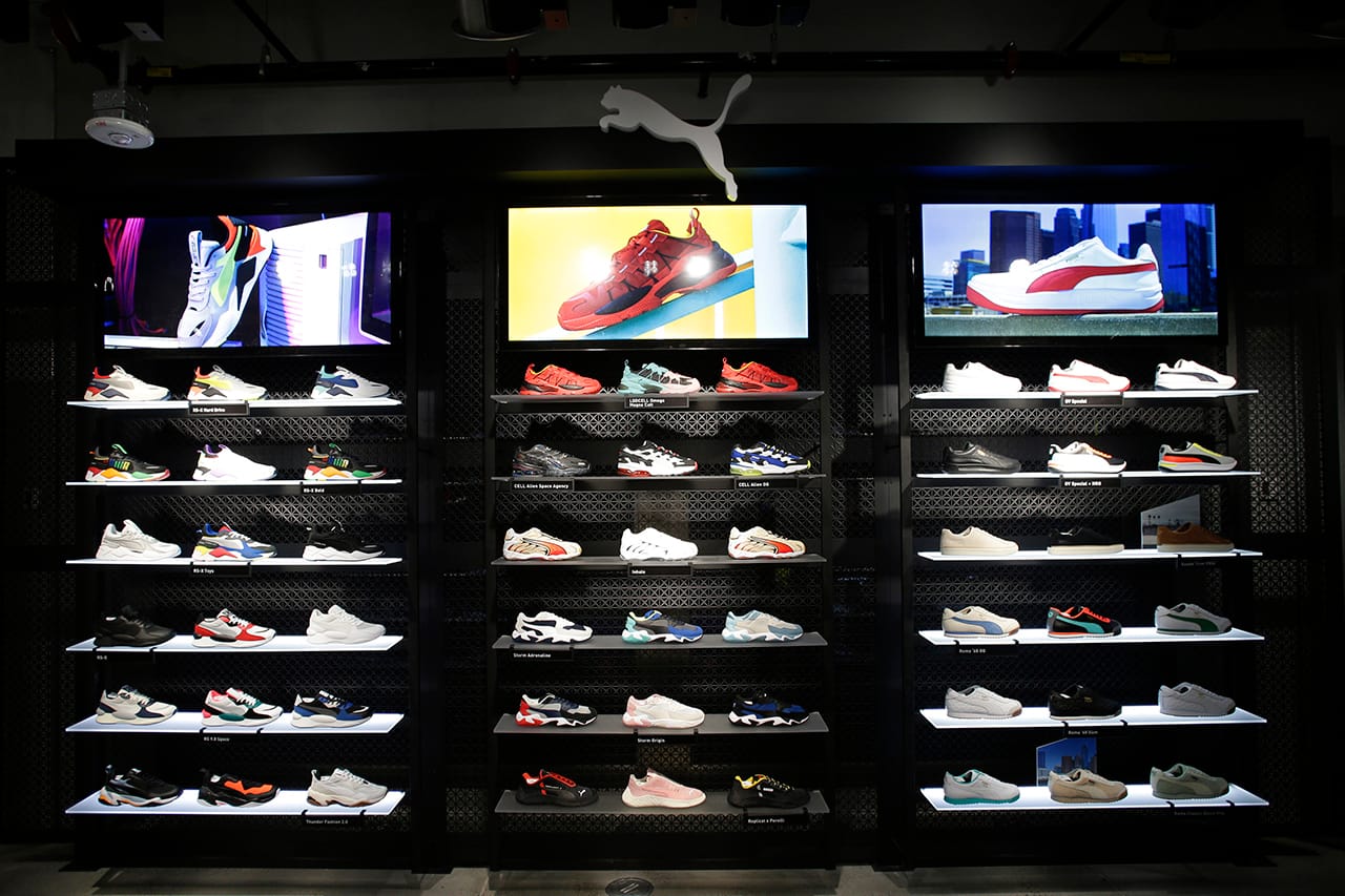 puma shoes showroom