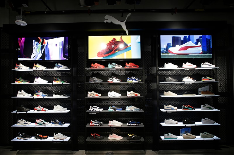 Look Inside PUMA New 5th Avenue Flagship Store NYC Retail Athletic Footwear Apparel Chinatown Market University Customization NBA2 F1 Racing Simulator Bob Philion Bjoern Gulden