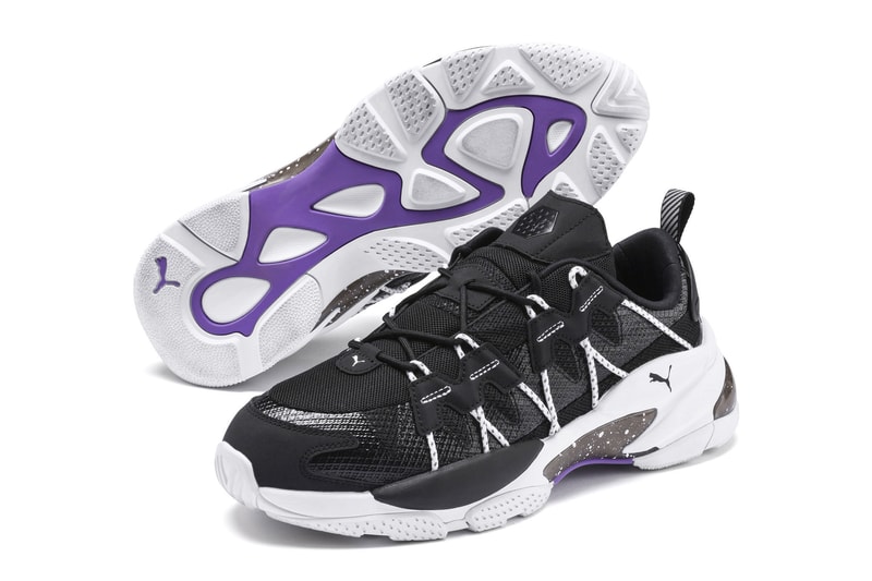 PUMA LQD Cell Omega Density Sneakers Black& White Release