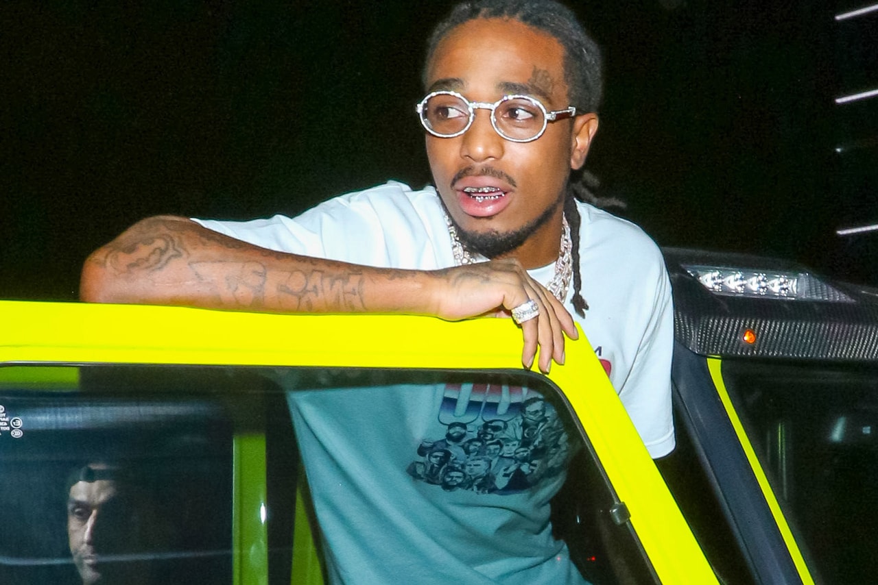 Quavo Selling Popeyes Chicken Sandwich for 1000 USD fast food popeyes versus chick fil a sandwich brioche bun sold out trunk instagram