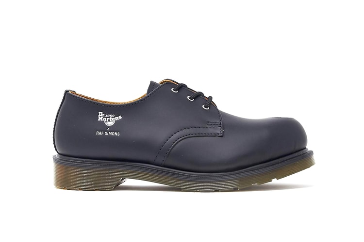 Raf Simons' Asymmetrical Steel Toe Cap Dr. Martens 1461 Are a Minimalist Utilitarian Statement