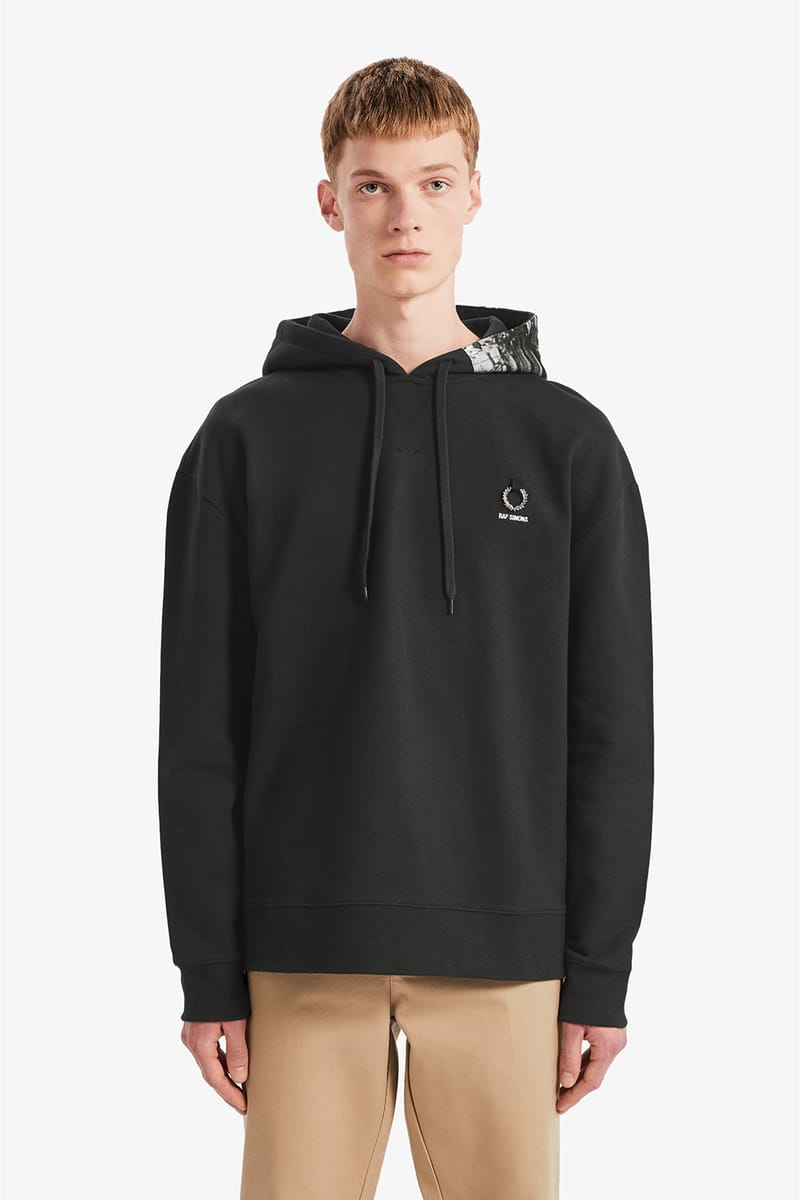 fred perry raf simons hoodie