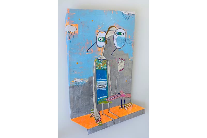 Rafa Macarron "Fluorescent Routine" Exhibition Allouche Gallery New York City Creatures Dream-Like Otherworldly