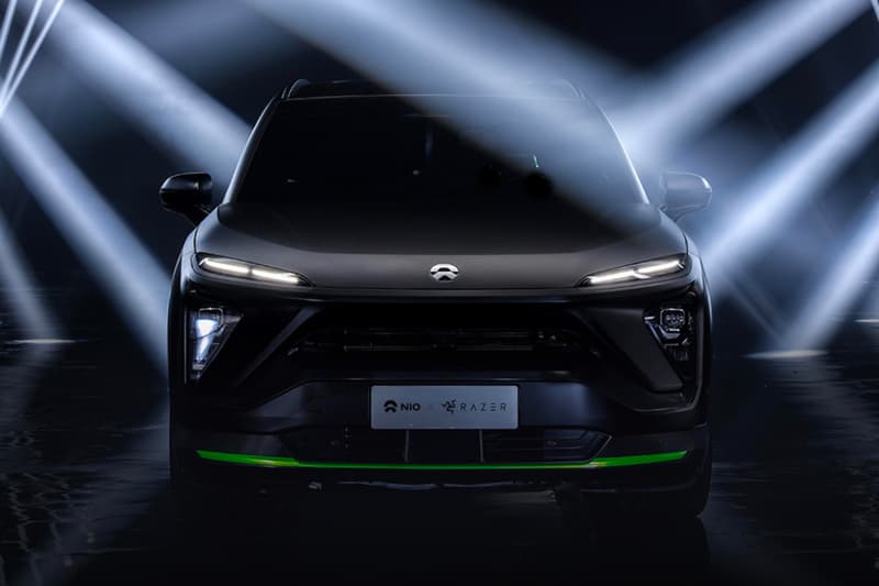 Razer x Nio ES6 Night Explorer SUV Launch cars EV Tesla Gaming Electric Vehicle cars neon mouse FPS LOL RTS eSports