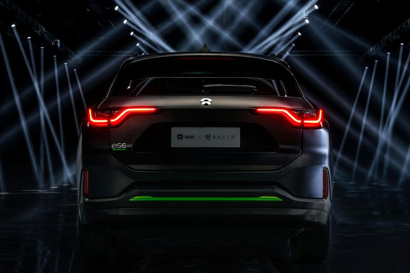 Razer x Nio ES6 Night Explorer SUV Launch cars EV Tesla Gaming Electric Vehicle cars neon mouse FPS LOL RTS eSports