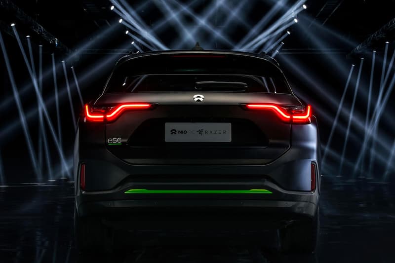 Razer x Nio ES6 Night Explorer SUV Launch cars EV Tesla Gaming Electric Vehicle cars neon mouse FPS LOL RTS eSports