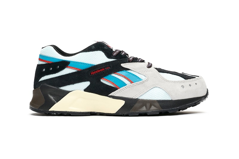 mita sneakers BAL reebok aztrek sneaker footwear trainers release information details buy cop purchase order sneakersnstuff red black grey blue suede mesh