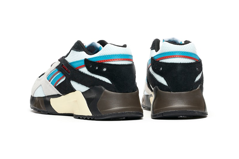 mita sneakers BAL reebok aztrek sneaker footwear trainers release information details buy cop purchase order sneakersnstuff red black grey blue suede mesh