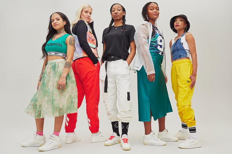 Reebok "It's A Man's World" Campaign Female Empowerment Male Dominated World First Look Gallery Sanne Poeze Kimberly Drew Anhia Zaira Santana Jazerai Allen-Lord Ebony Naomi Oshunrinde Club C Aztrek Runner Daytona DMX Workout Insta Pump Fury Freestyle Hi Sneaker Release Information Capsule Collection