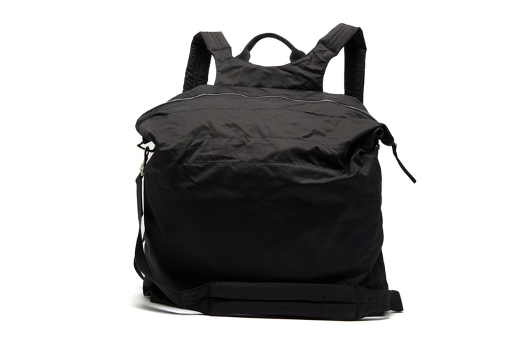 Rick Owens DRKSHDW Drops Cocoon-Like Oversized Nylon Backpack