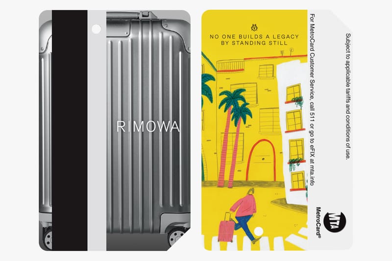 RIMOWA Releases Custom NYC MetroCards for "Never Still" Campaign