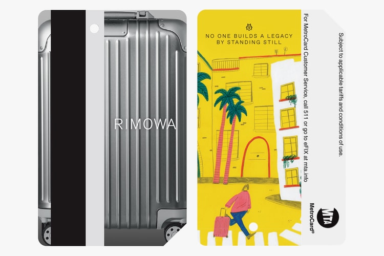 RIMOWA Releases Custom NYC MetroCards for "Never Still" Campaign