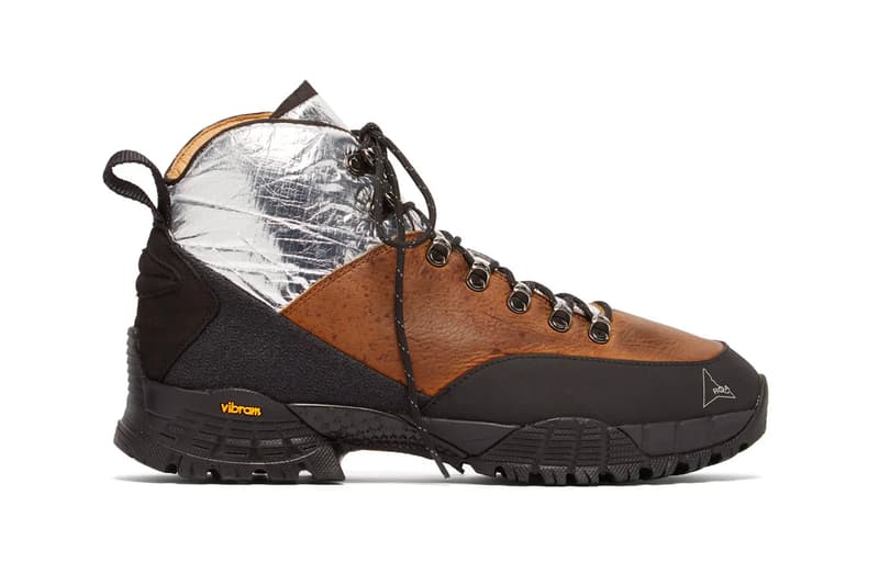 ROA Andreas Leather Boots Release Info Buy Purchase Silver Brown Black Vibram