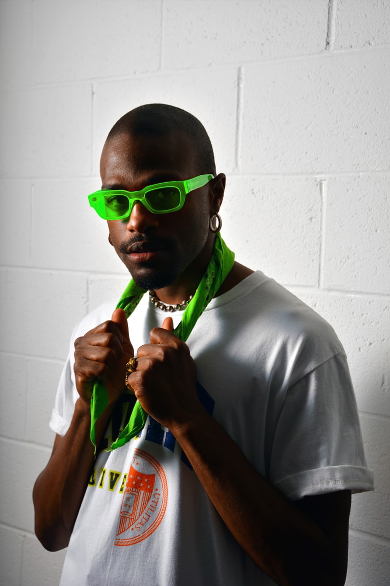 ROKIT AKILA Zed Sunglasses Eyewear Collection Fluorescent Neon Green Orange Blue Black info Release