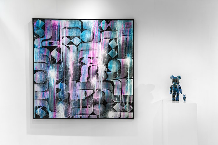 Rostarr Blends Abtract & Calligraphy Elements In Latest Body of Work