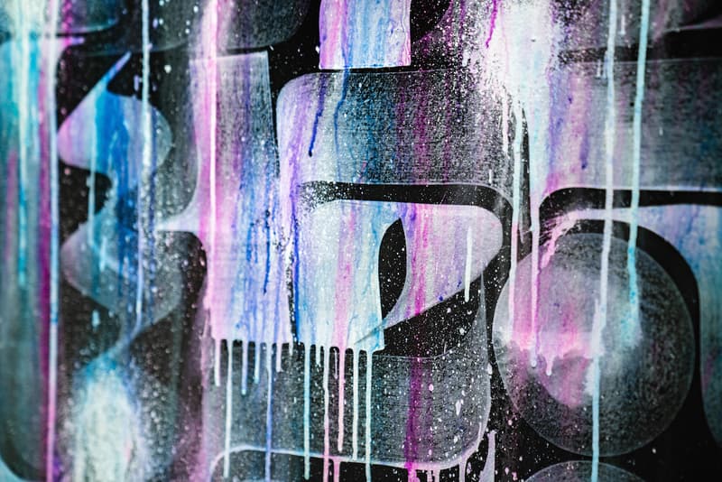 rostarr introspectives woaw exhibition hong kong artworks shows sculptures paintings abstract graffiti urban art