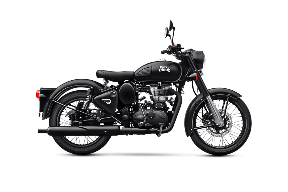 Royal Enfield Classic 500 Stealth Black Release motorcycles bikes vintage riding racing speed 