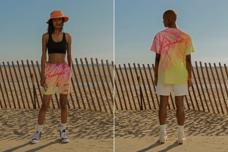 Russell Westbrook's Honor the Gift "Concrete Jungle" Collection lookbooks California tie dye neon colors 