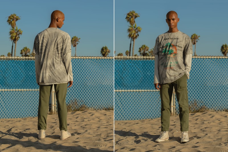 Russell Westbrook's Honor the Gift "Concrete Jungle" Collection lookbooks California tie dye neon colors 
