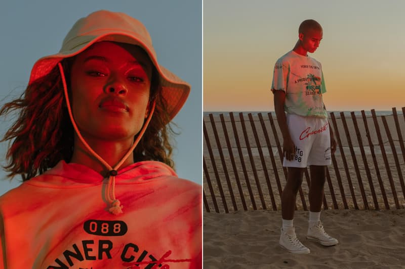 Russell Westbrook's Honor the Gift "Concrete Jungle" Collection lookbooks California tie dye neon colors 