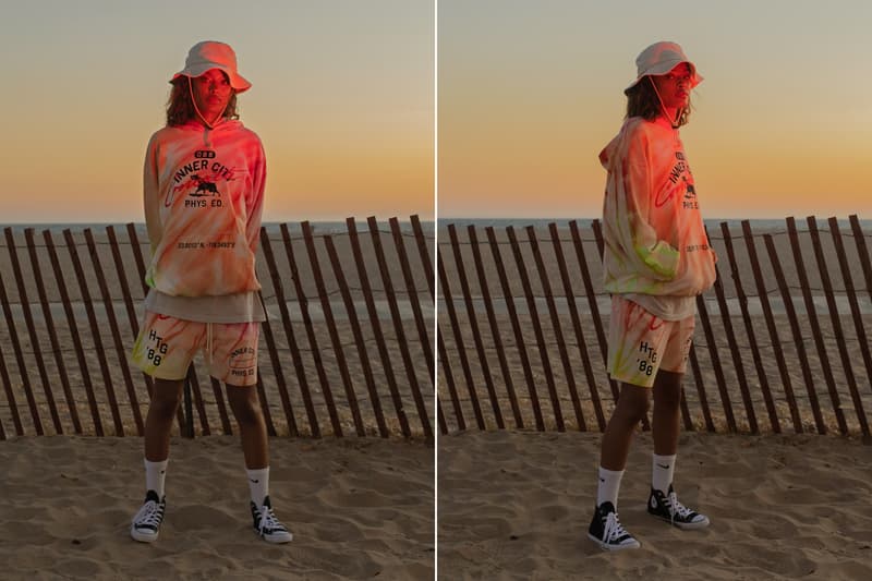 Russell Westbrook's Honor the Gift "Concrete Jungle" Collection lookbooks California tie dye neon colors 