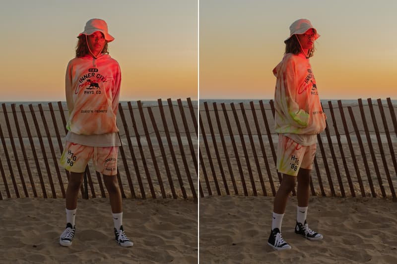 Russell Westbrook's Honor the Gift "Concrete Jungle" Collection lookbooks California tie dye neon colors